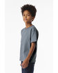 Bella + Canvas Youth 6oz Heavyweight T-Shirt vintage denim ModelSide