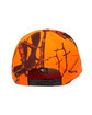 Outdoor Cap Structured Hat mo breakup blaze ModelBack