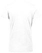 Augusta Sportswear Ladies' Tri-Blend T-Shirt white ModelBack