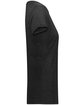 Augusta Sportswear Ladies' Tri-Blend T-Shirt black heather ModelSide