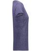 Augusta Sportswear Ladies' Tri-Blend T-Shirt navy heather ModelSide