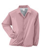 Augusta Sportswear Unisex Nylon Coach's Jacket light pink OFFront