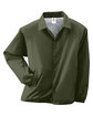 Augusta Sportswear Unisex Nylon Coach's Jacket od green OFFront