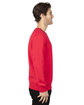 Threadfast Apparel Unisex Ultimate Crewneck Sweatshirt red ModelSide