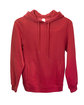 Threadfast Apparel Unisex Ultimate Fleece Pullover Hooded Sweatshirt red OFFront