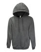 Threadfast Apparel Unisex Ultimate Fleece Pullover Hooded Sweatshirt charcoal heather OFFront