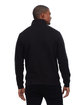Threadfast Apparel Unisex Ultimate Fleece Quarter-Zip Sweatshirt black ModelBack