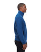 Threadfast Apparel Unisex Ultimate Fleece Quarter-Zip Sweatshirt navy ModelSide