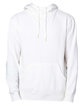 Threadfast Apparel Unisex Precision Fleece Hoodie white OFFront