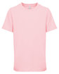 Next Level Apparel Youth Boys Cotton Crew light pink OFFront