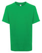 Next Level Apparel Youth Boys Cotton Crew kelly green OFFront