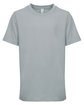 Next Level Apparel Youth Boys Cotton Crew light gray OFFront
