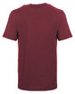 Next Level Apparel Youth Boys Cotton Crew maroon OFBack
