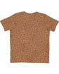 Rabbit Skins Toddler Fine Jersey T-Shirt brown leopard ModelBack