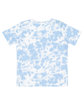 Rabbit Skins Toddler Fine Jersey T-Shirt sky tie dye ModelBack