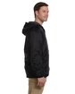 Dickies Men's Fleece-Lined Hooded Nylon Jacket  ModelSide