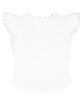 Rabbit Skins Toddler Flutter Sleeve T-Shirt  