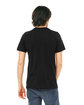 Bella + Canvas Unisex Triblend T-Shirt blk hthr triblnd ModelBack