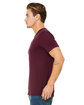 Bella + Canvas Unisex Triblend T-Shirt sd maron trblnd ModelSide