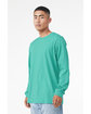 Bella + Canvas Unisex Jersey Long-Sleeve T-Shirt teal ModelQrt