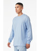 Bella + Canvas Unisex Jersey Long-Sleeve T-Shirt baby blue ModelSide