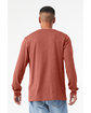 Bella + Canvas Unisex CVC Jersey Long-Sleeve T-Shirt heather clay ModelBack