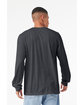 Bella + Canvas Unisex CVC Jersey Long-Sleeve T-Shirt heather mid navy ModelBack