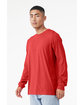 Bella + Canvas Unisex CVC Jersey Long-Sleeve T-Shirt heather red ModelQrt