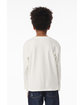 Bella + Canvas Youth 6 oz Heavyweight Long Sleeve T-Shirt vintage white ModelBack