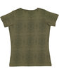 LAT Ladies' Fine Jersey T-Shirt green reptile ModelBack