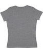 LAT Ladies' Fine Jersey T-Shirt ice blackout ModelBack