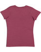 LAT Ladies' Fine Jersey T-Shirt vintage burgundy FlatBack