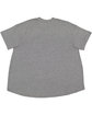 LAT Ladies' Hi-Lo T-Shirt granite heather ModelBack