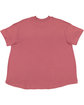 LAT Ladies' Hi-Lo T-Shirt rouge ModelBack