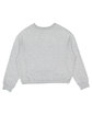 LAT Ladies' Boxy Cropped Fleece Sweatshirt heather ModelBack