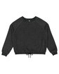 LAT Ladies' Boxy Cropped Fleece Sweatshirt  