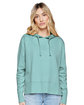 LAT Ladies' Vintage Wash Fleece Hooded Sweatshirt  