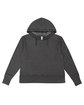 LAT Ladies' Vintage Wash Fleece Hooded Sweatshirt  