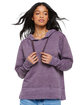 LAT Ladies' Vintage Wash Fleece Hooded Sweatshirt  