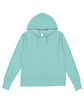 Live and Tell by LAT Ladies' Vintage Wash Fleece Hooded Sweatshirt washed saltwater OFFront