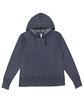 Live and Tell by LAT Ladies' Vintage Wash Fleece Hooded Sweatshirt washed tradewind OFFront