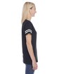 LAT Ladies' Football T-Shirt black/ white ModelSide
