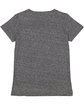 LAT Ladies' V-Neck Harborside Melange Jersey T-Shirt smoke melange ModelBack