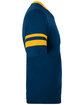 Augusta Sportswear Adult Sleeve Stripe Jersey navy/ gold ModelSide