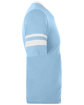 Augusta Sportswear Adult Sleeve Stripe Jersey light blue/ wht ModelSide