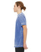 Bella + Canvas Unisex Poly-Cotton Short-Sleeve T-Shirt tr ryl acid wash ModelSide