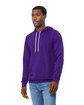 Bella + Canvas Unisex Sponge Fleece Pullover Hoodie team purple ModelQrt