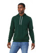 Bella + Canvas Unisex Sponge Fleece Pullover Hoodie forest ModelQrt