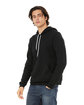 Bella + Canvas Unisex Sponge Fleece Pullover Hoodie black ModelQrt