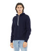 Bella + Canvas Unisex Sponge Fleece Pullover Hoodie navy ModelQrt